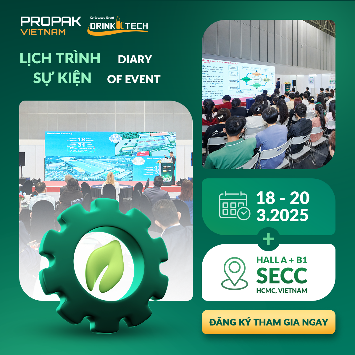 Event Schedule at ProPak Vietnam 2025