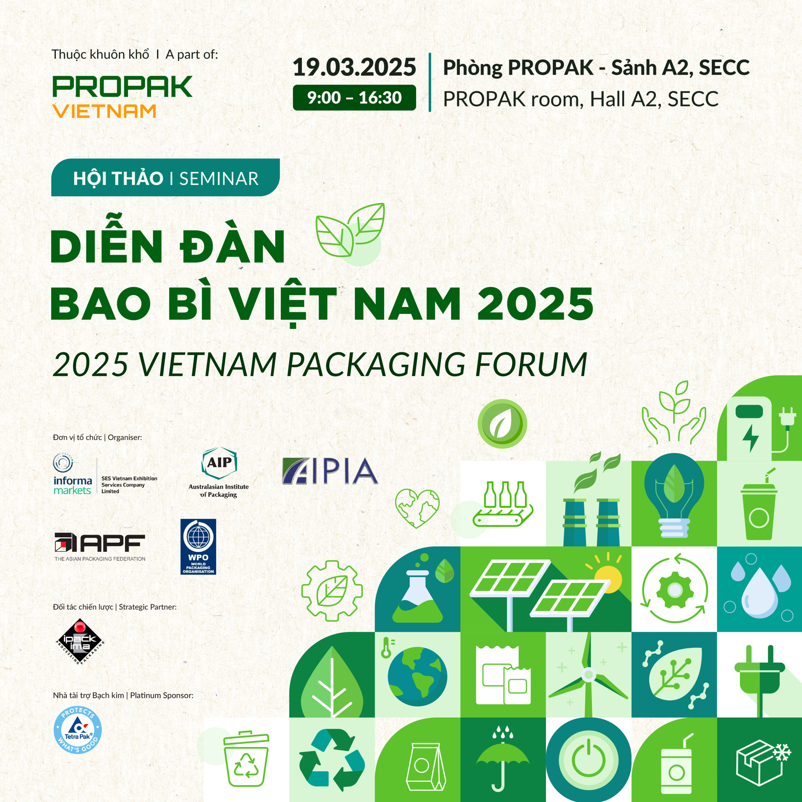 Diễn đàn bao bì Việt Nam 2025 & Chương trình đào tạo